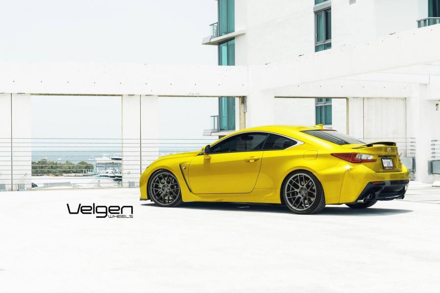  Lexus RC F on Velgen Wheels 2015 года  (фото 12 из 16)